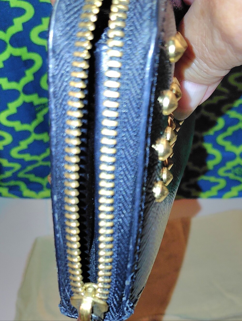 Burberry 2pc Wallet with COA MSRP $560 & Burberry Blue Label Satchel Lux Set - Picture 11 of 14